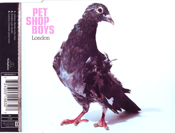 Pet Shop Boys London cover artwork