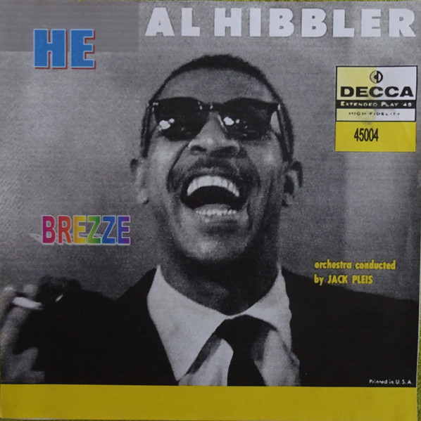 Al Hibbler — He cover artwork