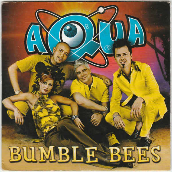 Aqua Bumble Bees cover artwork