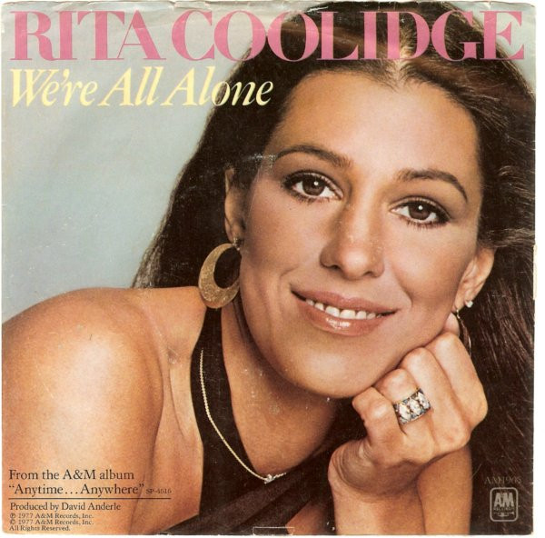 Rita Coolidge We&#039;re All Alone cover artwork