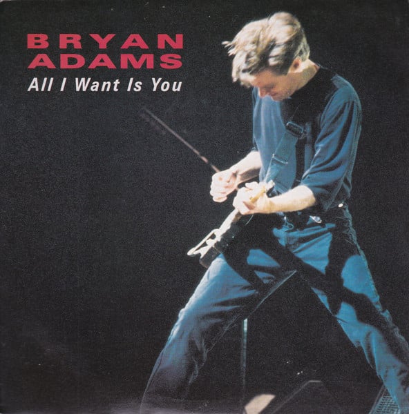Bryan Adams All I Want Is You cover artwork