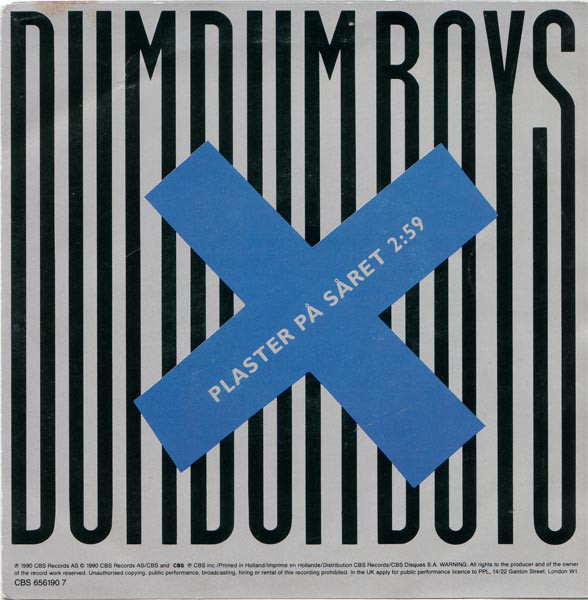 DumDum Boys Plaster på såret cover artwork