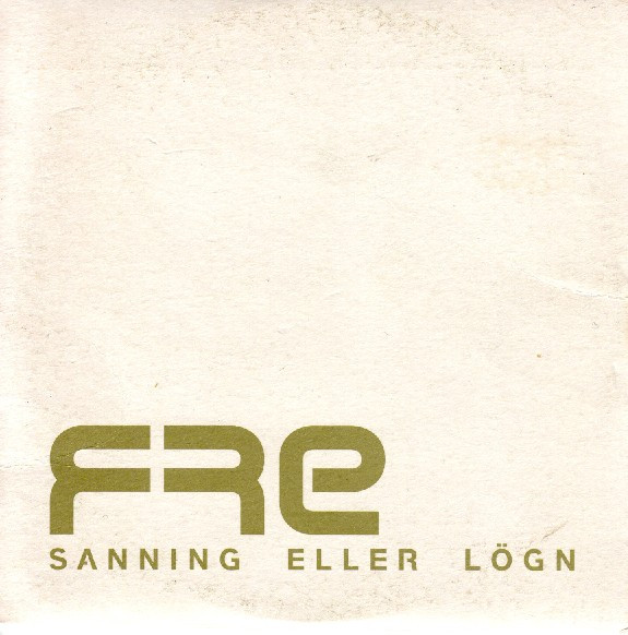 FRÉ — Sanning eller lögn cover artwork