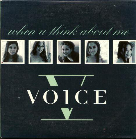 One Voice When U Think About Me cover artwork