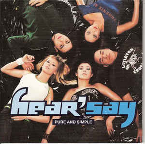 Hear&#039;Say Pure and Simple cover artwork