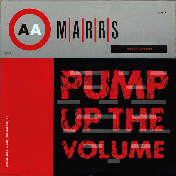 MARRS — Pump Up The Volume cover artwork