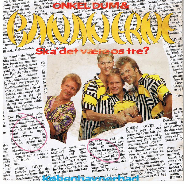 Onkel Dum &amp; Bananerne — Ska&#039; det være os tre? cover artwork