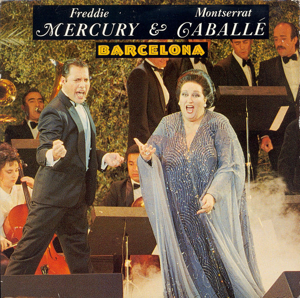 Freddie Mercury & Montserrat Caballé — Barcelona cover artwork