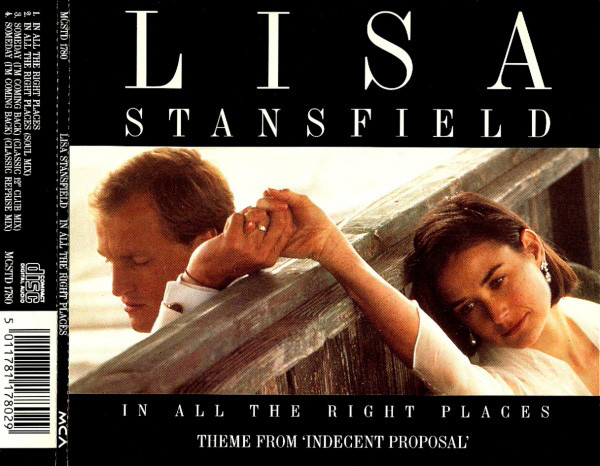 Lisa Stansfield — In All The Right Places cover artwork