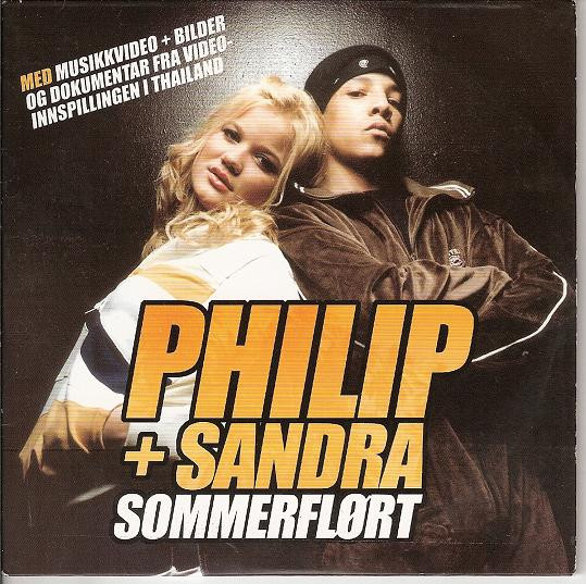 Philip Ruud & Sandra Lyng — Sommerflørt cover artwork