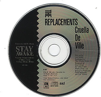 The Replacements Cruella DeVille cover artwork