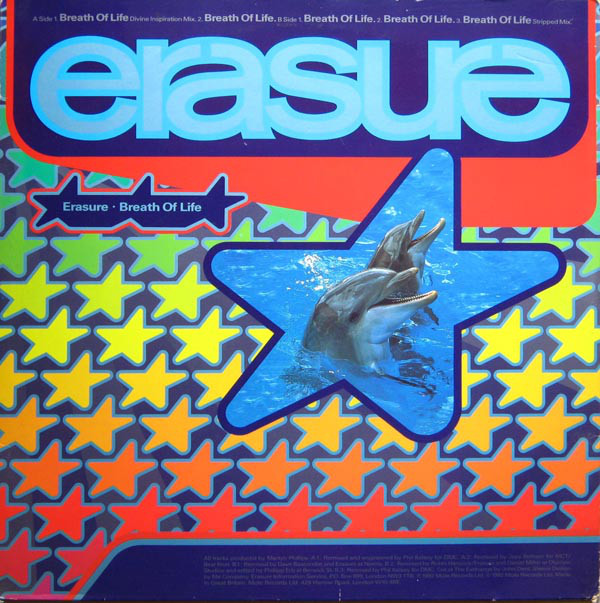 Erasure — Breath of Life cover artwork