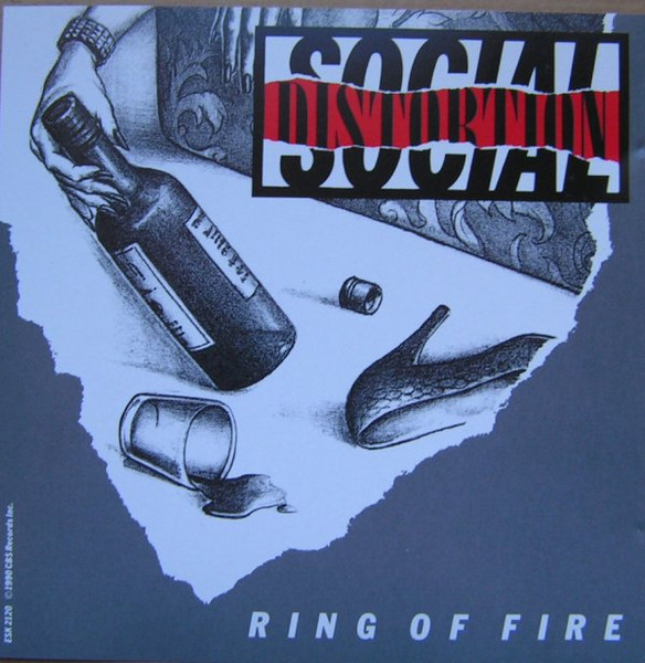 Social Distortion Ring of Fire cover artwork