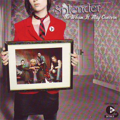 Splender To Whom It May Concern cover artwork