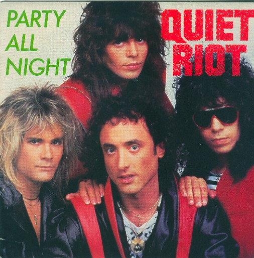 Quiet Riot Party All Night cover artwork