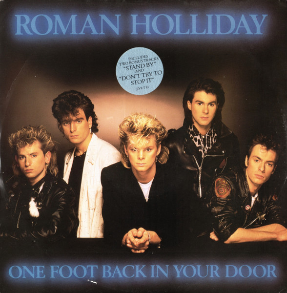 Roman Holliday — One Foot Back In Your Door cover artwork