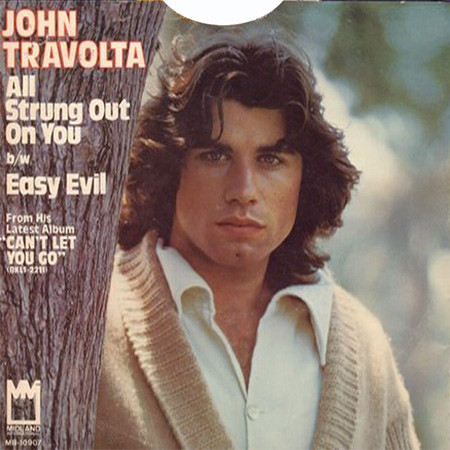 John Travolta — All Strung Out on You cover artwork