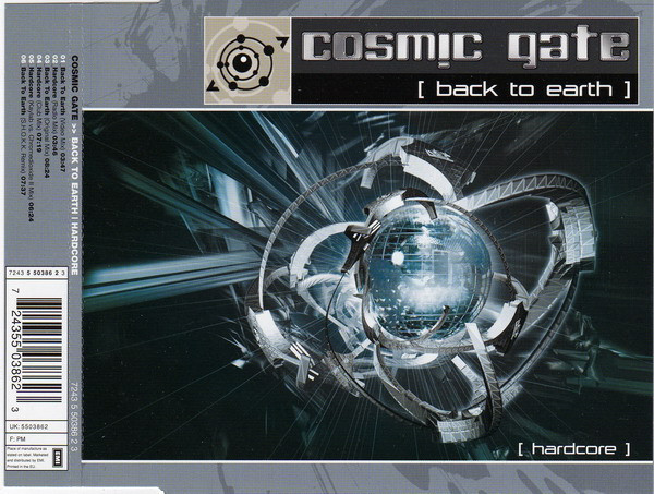 Cosmic Gate — Back to Earth cover artwork