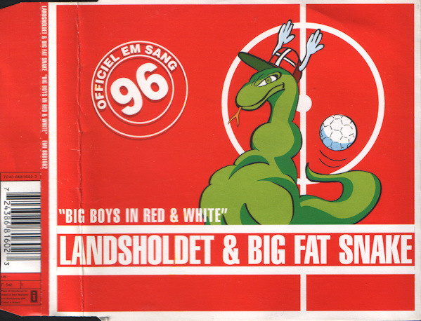 Landsholdet & Big Fat Snake — Big Boys in Red &amp; White cover artwork
