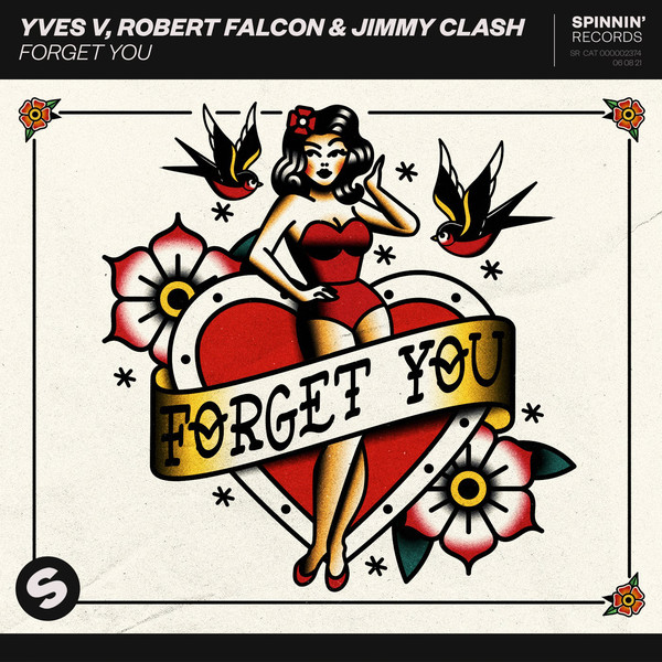 Yves V, Robert Falcon, & Jimmy Clash Forget You cover artwork