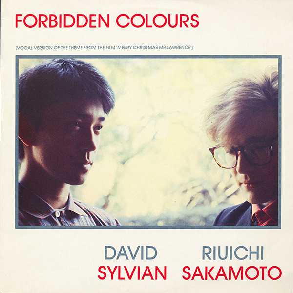 David Sylvian & Ryuichi Sakamoto Forbidden Colours cover artwork