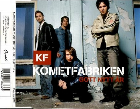 Kometfabriken — Gott nytt år cover artwork