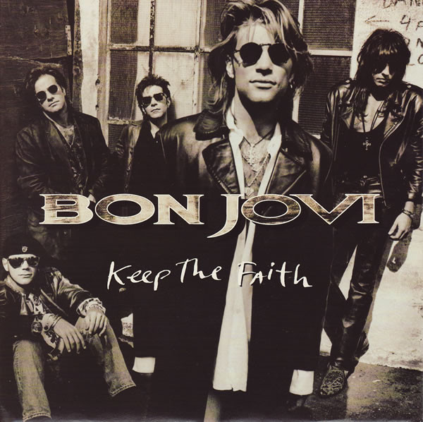 Bon Jovi — Keep the Faith cover artwork