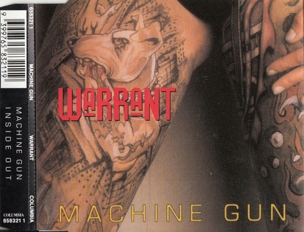 Warrant — Machine Gun cover artwork