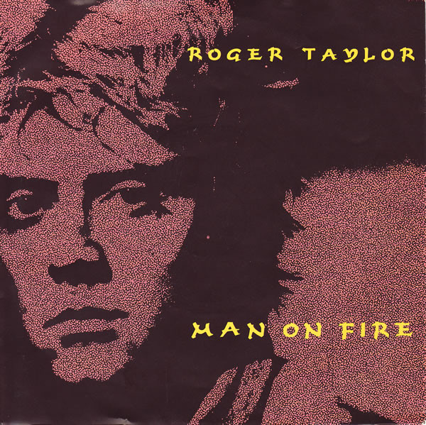 Roger Taylor Man on Fire cover artwork