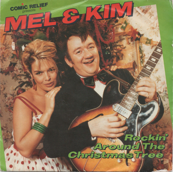 Mel Smith & Kim Wilde — Rockin&#039; Around the Christmas Tree cover artwork