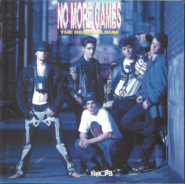 New Kids on the Block No More Games: The Remix Album cover artwork