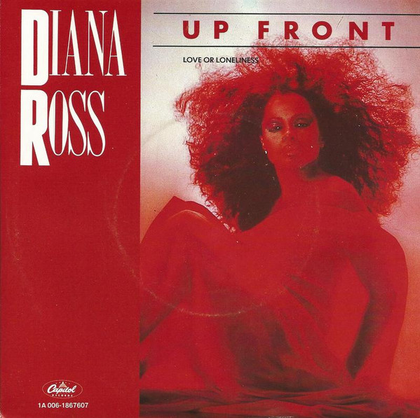 Diana Ross — Upfront cover artwork