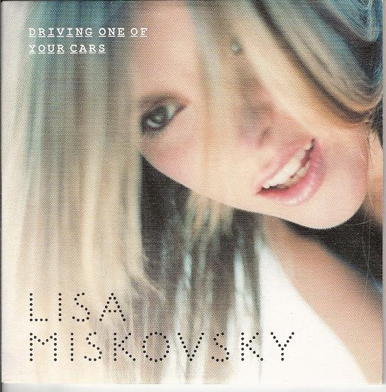 Lisa Miskovsky — Driving One of Your Cars cover artwork