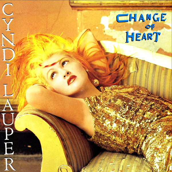 Cyndi Lauper — Change of Heart cover artwork