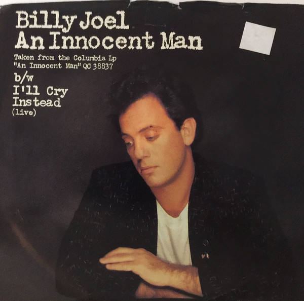 Billy Joel An Innocent Man cover artwork