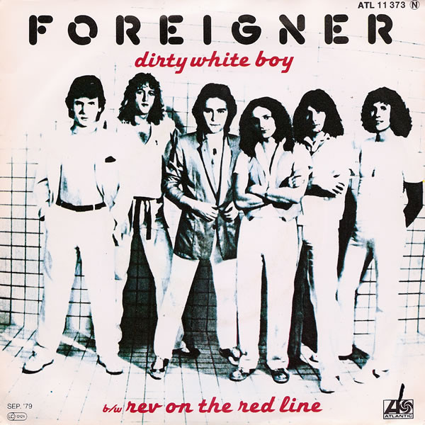 Foreigner — Dirty White Boy cover artwork