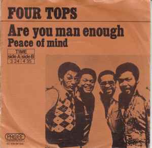 Four Tops — Are You Man Enough? cover artwork