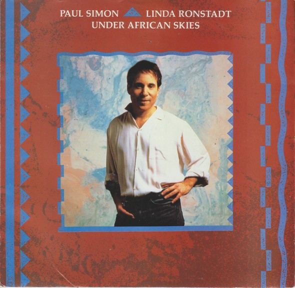 Paul Simon & Linda Ronstadt — Under African Skies cover artwork