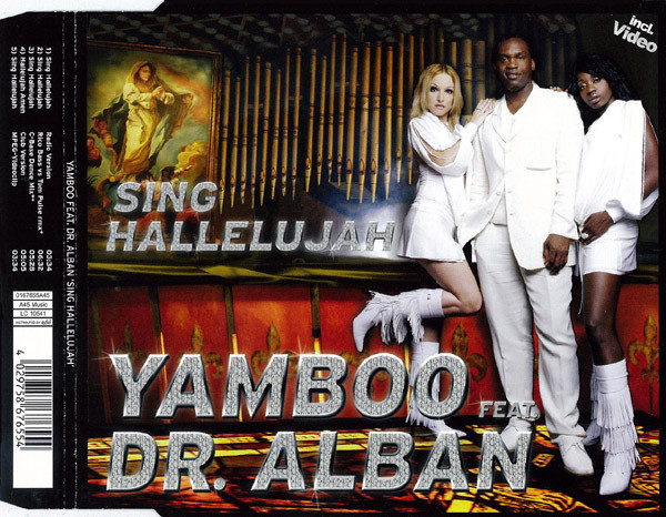 Yamboo ft. featuring Dr. Alban Sing Hallelujah cover artwork