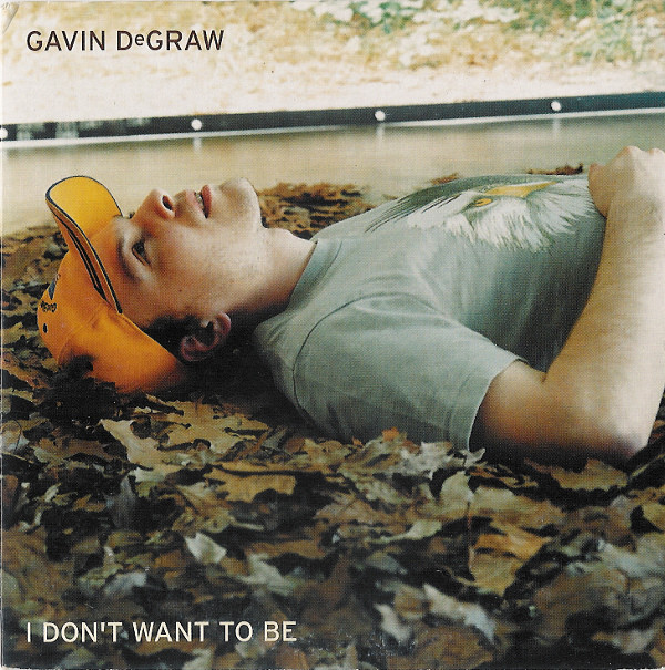 Gavin DeGraw I Don&#039;t Want To Be cover artwork