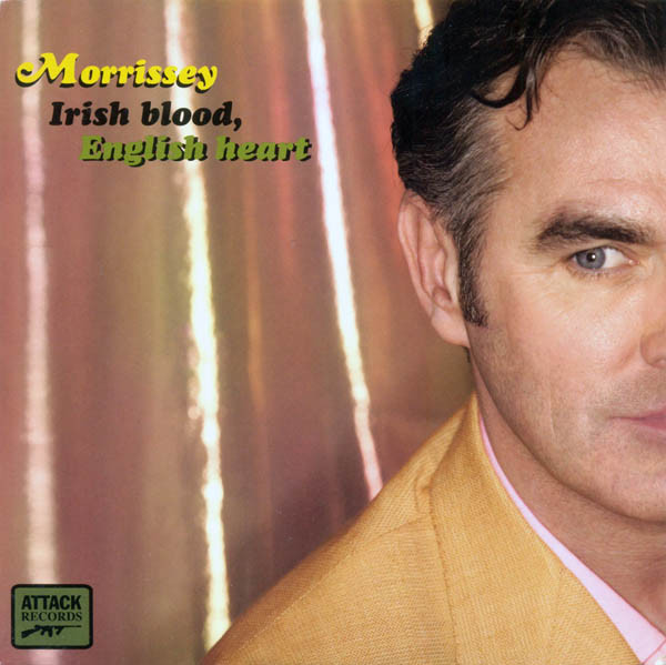 Morrissey Irish Blood, English Heart cover artwork