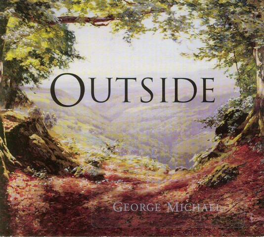George Michael — Outside cover artwork
