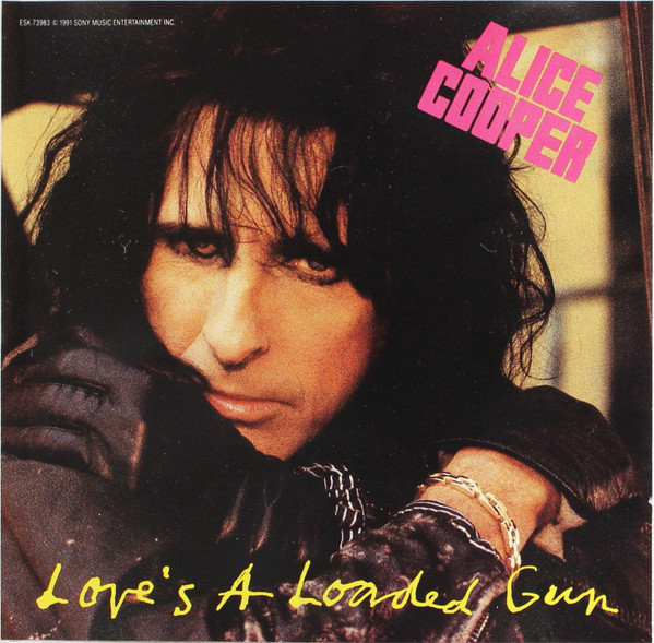 Alice Cooper — Love&#039;s a Loaded Gun cover artwork