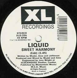 Liquid — Sweet Harmony cover artwork