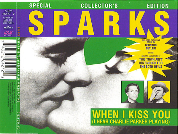 Sparks When I Kiss You (I Hear Charlie Parker Playing) cover artwork
