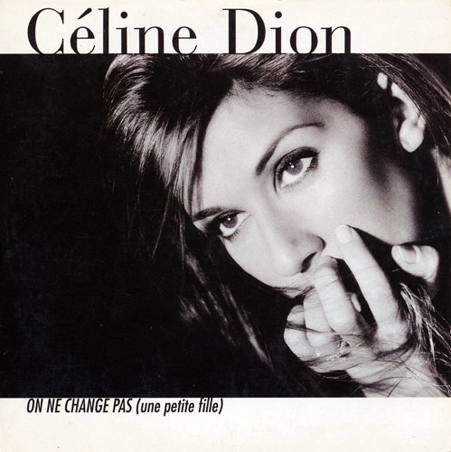 Céline Dion On ne change pas cover artwork