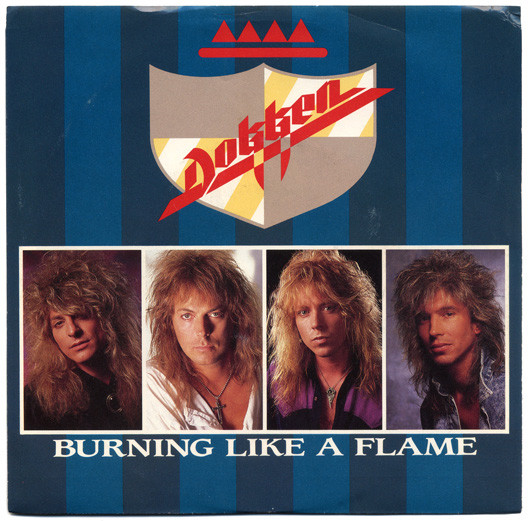 Dokken — Burning Like A Flame cover artwork