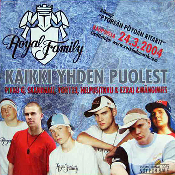 Royal Family — Kaikki yhden puolest cover artwork