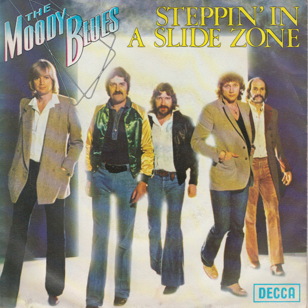 The Moody Blues — Steppin&#039; In A Slide Zone cover artwork