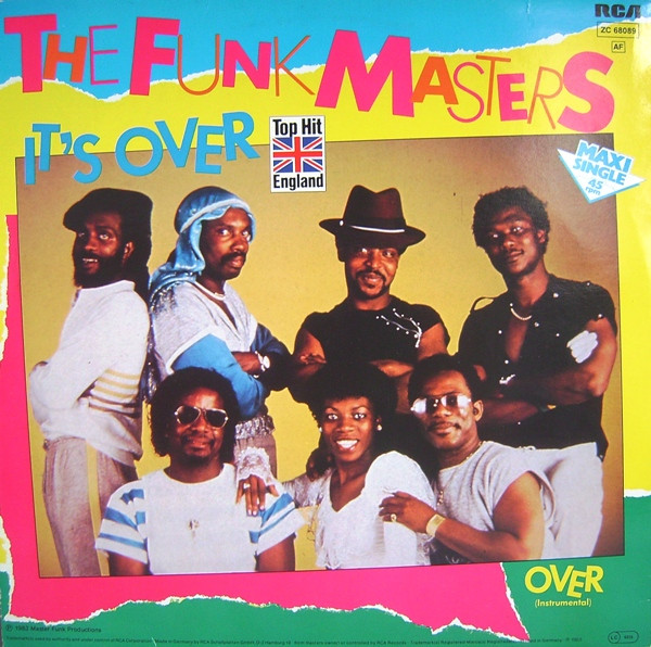 The Funk Masters — It&#039;s Over cover artwork